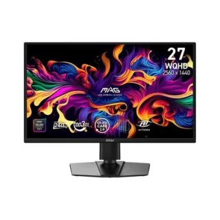 Monitor Gamer MSI MAG 272QP QD-OLED X24, 26,5", WQHD, 240Hz, 0.03ms, HDR True Black 400, Preto - MAG 272QP QD-OLED X24