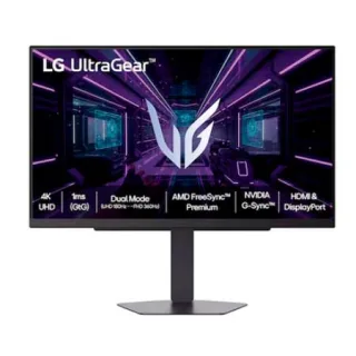 Monitor LG UltraGear™ 27G810A-B, Tela IPS 4K UHD 27", 1ms (GtG), Dual-Mode (180Hz ↔ 360Hz), NVIDIA G-SYNC, AMD FreeSync, DisplayHDR™ 400, DCI-P3 95% - 27G810A-B