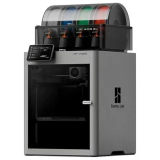 Impressora 3D Bambu Lab P2SC - P2S + AMS (Combo), Gabinete Fechado, Impressão multicolorida, 127V - PF004-U+SA007-LV
