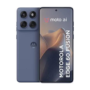 Smartphone Motorola Edge 60 Fusion 5G 256GB - 8GB RAM + 16GB Ram Boost, moto AI 50MP Sony Camera ultrarresistencia militar IP68 e IP69 NFC - Cinza