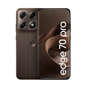 Smartphone Motorola Edge 70 Pro 5G 256GB 12GB RAM+12GB Ram Boost, 4 câmeras de 50MP, Tela 1.5K extreme AMOLED 144Hz, Bateria 6500 mAh, IP68/IP69 - Madeira
