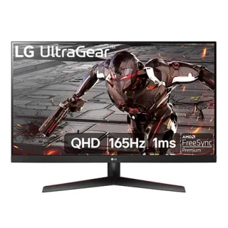 Monitor Gamer LG UltraGear 31,5'' QHD 2560x1440 165Hz 1ms (MBR) HDR10 HDMI AMD FreeSync 32GN600-B - 32GN600-B