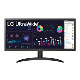 Monitor LG UltraWide 26'' IPS Full HD 2560x1080 75Hz 1ms (MBR) HDMI HDR10 AMD FreeSync™ 26WQ500-B - 26WQ500-B