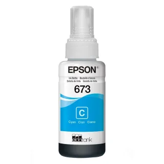 Garrafa de Tinta Original Epson Eco Tank T673 para Impressoras L800, L805, L850, L1800