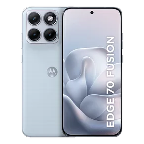 Smartphone Motorola Edge 70 Fusion 5G 12 GB RAM 256GB - 12GB RAM + 12GB RAM Boost, camera 50MP Sony Lytia 710, Tela 1.5K extreme Amoled 144hz - Branco
