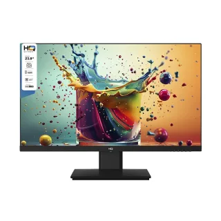 Monitor LED 23.8" HQ M24HQ - WideScreen, HDMI, VGA, 75Hz, Preto