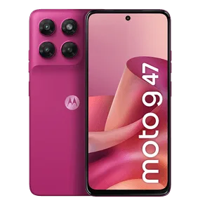 Smartphone Motorola Moto g47 5G 256GB 4GB RAM + 8GB RAM Boost, câmera 50 MP Sony LYTIA 600, Tela 6.7" FHD+ 120hz, NFC, IP64 - Rosa