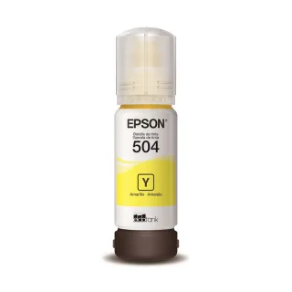 Refil De Tinta Epson T504422-BR Amarelo - Para Impressoras L4150-L4160-L4260-L6171-L6270-L14150-L6161-L6191