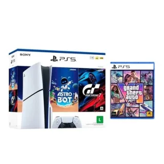 Console PlayStation Disk 1TB + Grand Theft Auto GTA VI