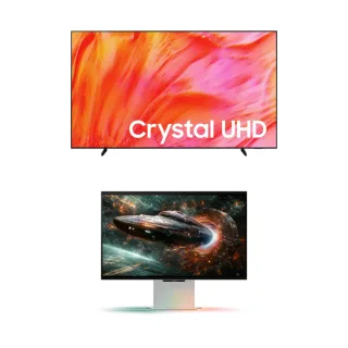 Samsung Smart TV 98" Crystal UHD 4K + Monitor Odyssey 3D 27" Combo
