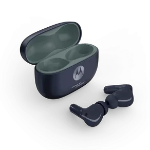 Fone de ouvido Sem Fio Bluetooth Motorola Moto Buds 2 plus Sound by Bose Bluetooth 6.0, TWS, IP54, Cancelamento de ruído ativo e até 40h de bateria - Azul Marinho