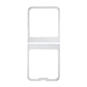 Capa Protetora Bumper Original para celulares Motorola Razr 50 e Razr 60 Transparente