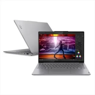 Notebook Lenovo Yoga Slim 7 14IMH9, Intel Core i5 Ultra, 16GB RAM, SSD 512GB, 14" WUXGA, Placa de Vídeo Integrada, HDR 500, Windows 11 Home, Cinza - 83GM0003BR