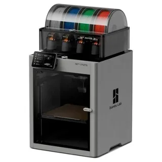 Impressora 3D Bambu Lab P2S Combo, com AMS, Fechada, 256x256x256mm, 127V, Cinza - PF004-U+SA007LV