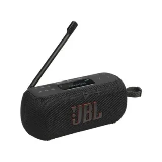 Caixa de Som Portátil JBL Tuner 3, Bluetooth, Rádio FM, À Prova d'Água, Preto - JBLTUNER3BLKBR