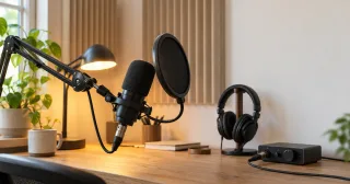 Microfone para podcast e live: dinâmico, condensador, USB ou XLR